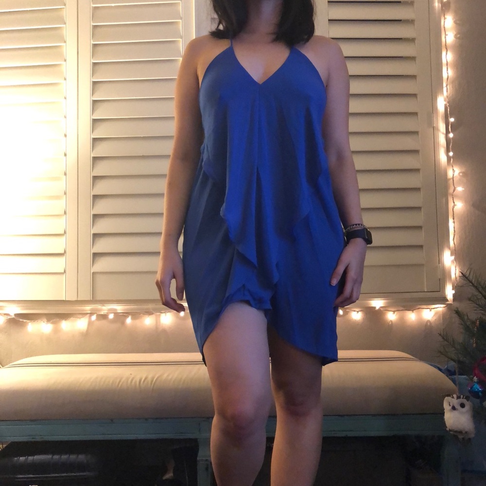 Cobalt blue breezy dress